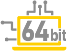 64bitのОSに最適化
