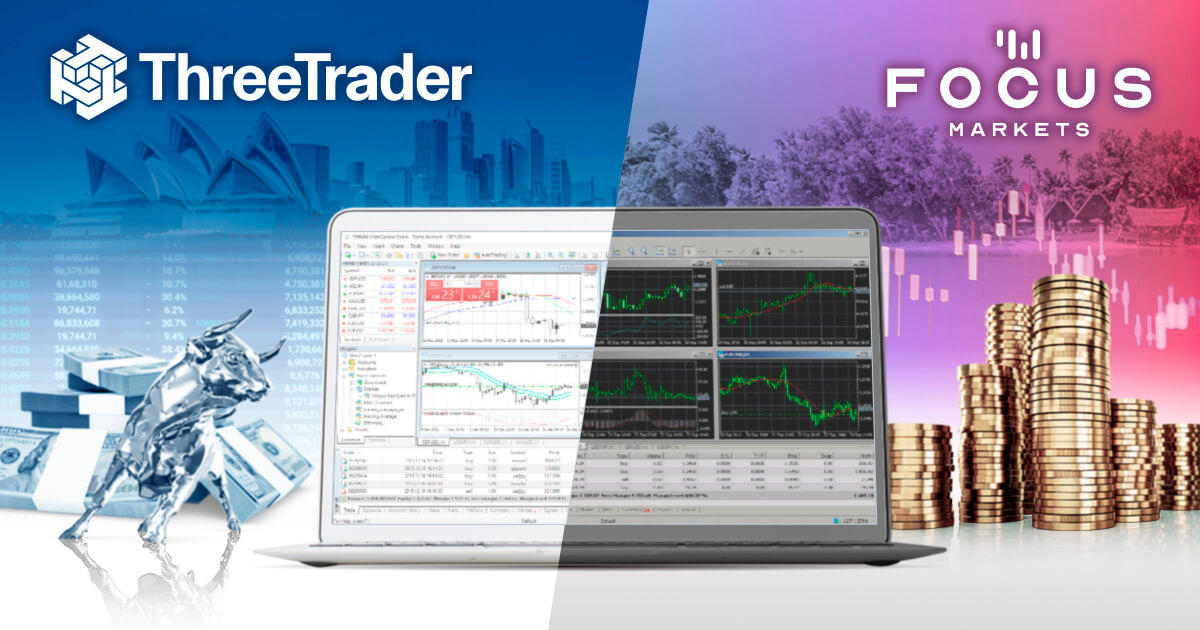 オセアニア発の新興ブローカー「Focus Markets」と「ThreeTrader」を徹底比較!