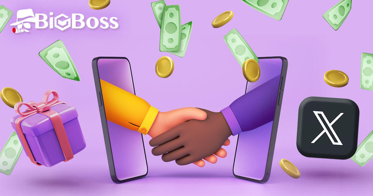 BigBossとXアカウントの連携で100%入金ボーナス&1,000BBPがもらえる!