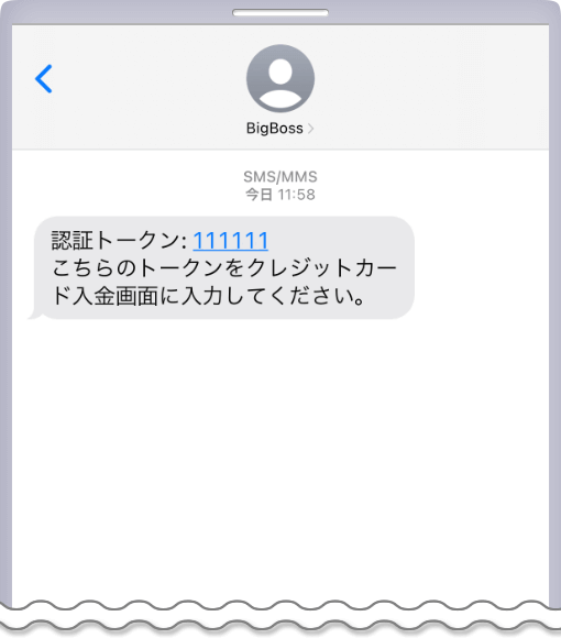 認証トークンをコピー