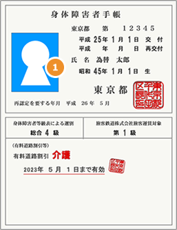 障害者手帳