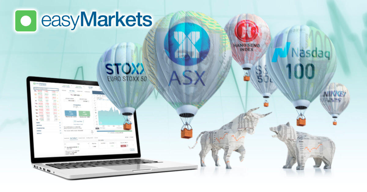 easyMarkets 現物株価指数の取引が可能に