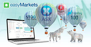 easyMarkets 現物株価指数の取引が可能に