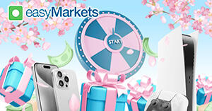easyMarkets桜プロモーションで現金50万円や最新ガジェットをゲットしよう！