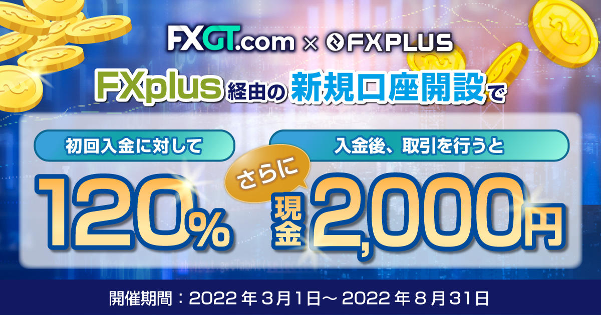 FXplus限定ボーナス