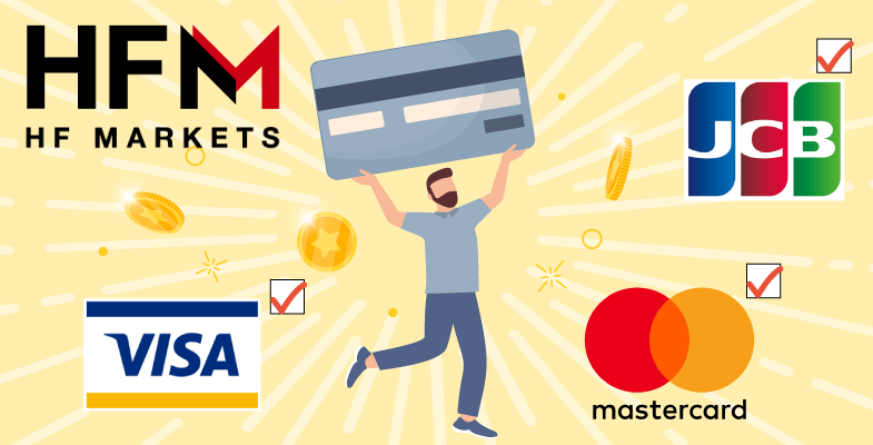 HFMの入金方法にVISAとmastercardが追加