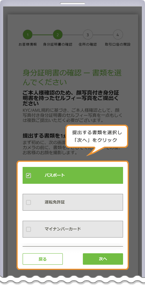 Titan FX 身分証明書の確認ページ
