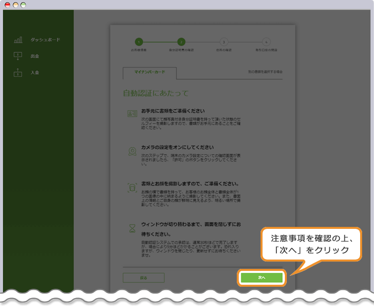 Titan FX 自動認証の注意事項ページ