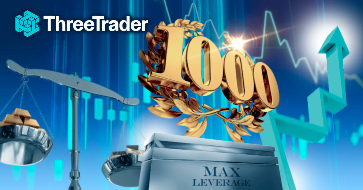 ThreeTraderが最大レバレッジを1,000倍に引き上げ! | ThreeTrader | FXプラス™