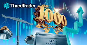 ThreeTraderが最大レバレッジを1,000倍に引き上げ!