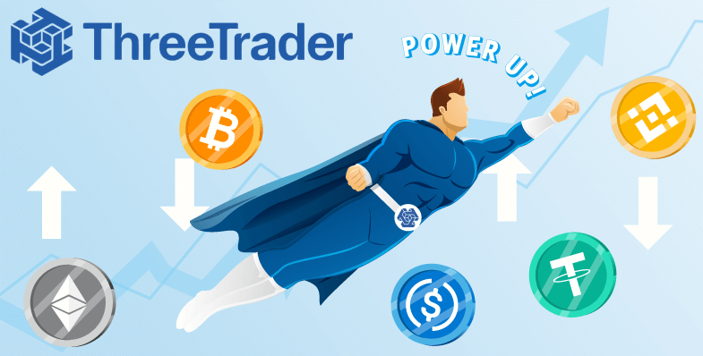 ThreeTraderの仮想通貨CFDが大幅アップデート