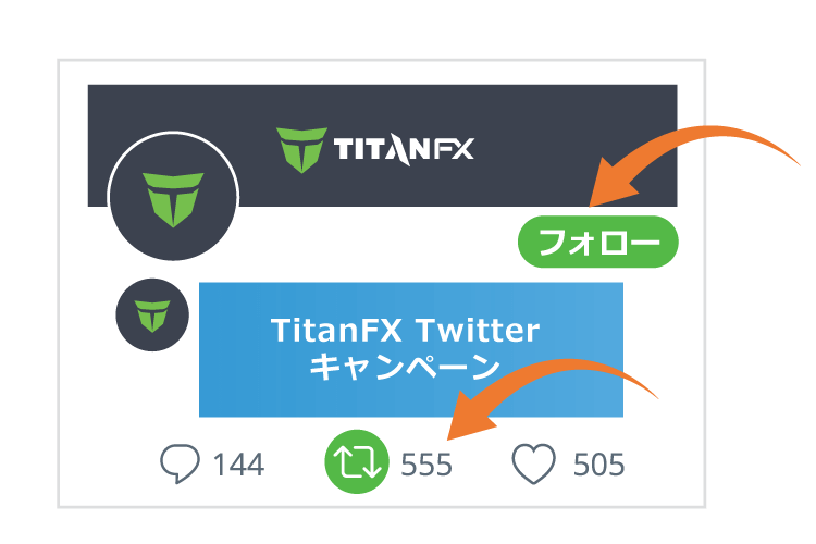 フォロー&リツイート