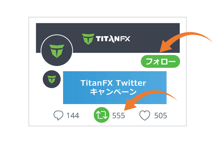 フォロー&リツイート
