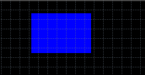 MetaTrader4 長方形作成完了画面