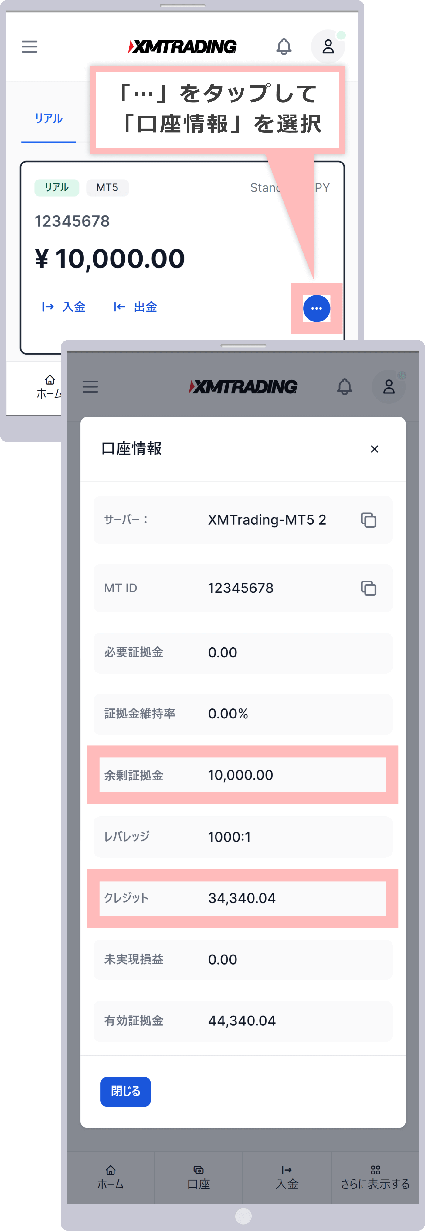 【会員ページ】XMポイント換金後の確認方法